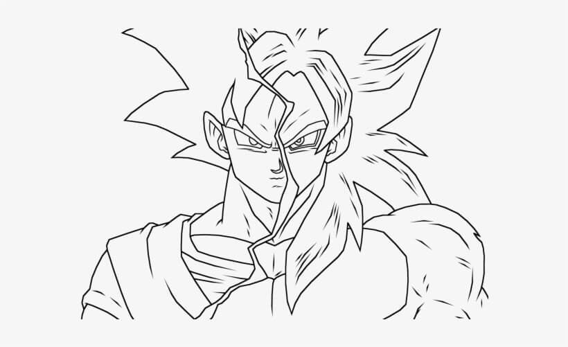 Desenhos de Idéia Caseira Goku para colorir