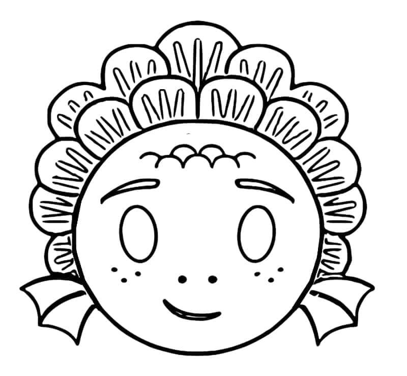 Desenhos de Luca Emoji para colorir
