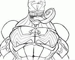 Desenhos de Venom Incrível para colorir