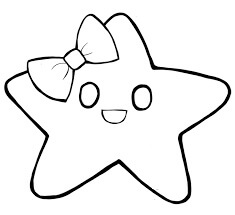 Desenhos de Estrelas Femininas para colorir