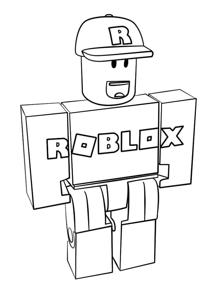 Roblox Guest para colorir