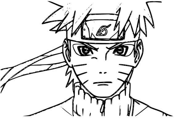 Desenhos de Sage Naruto para colorir