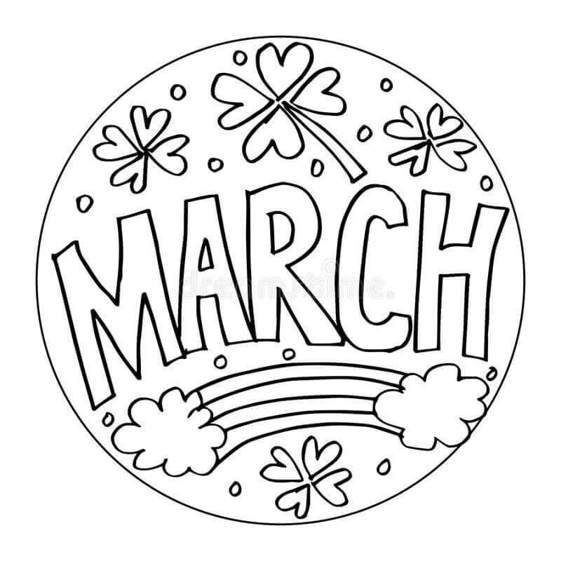 Desenhos de 3 De Março para colorir