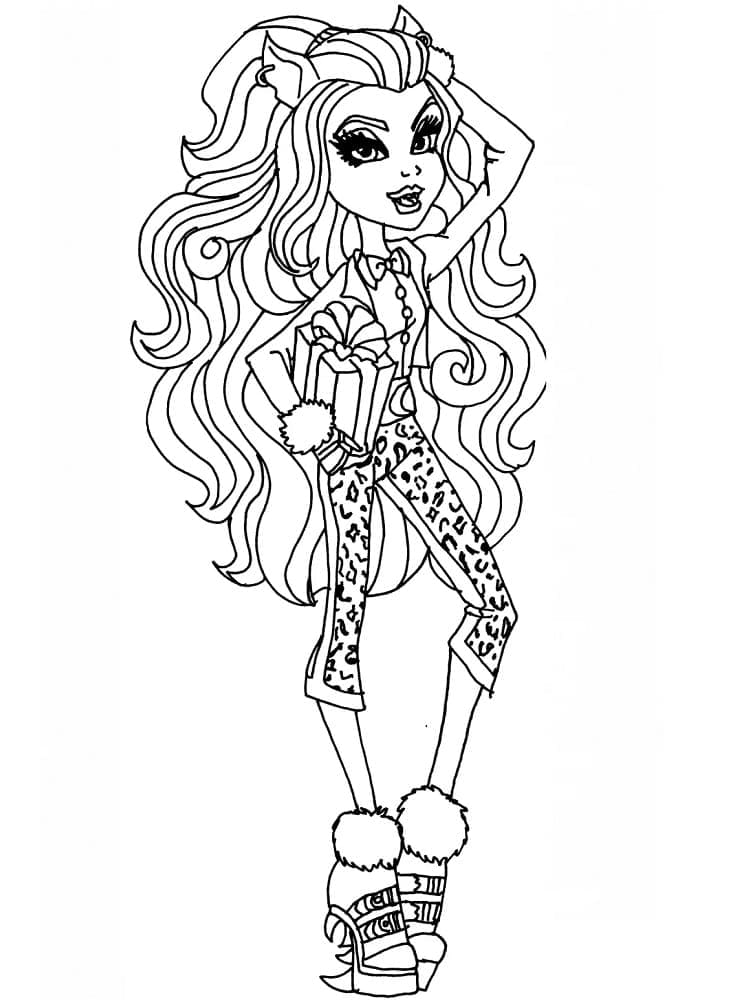 Desenhos de Desenhe Monster High - Página 12 para colorir