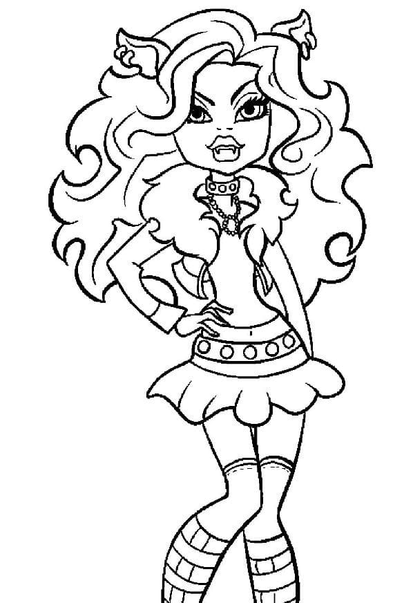 Desenhos de Desenhe Monster High - Página 13 para colorir