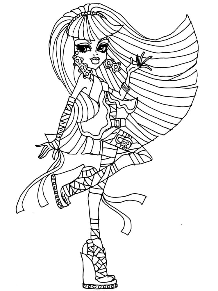 Desenhos de Desenhe Monster High - Página 15 para colorir