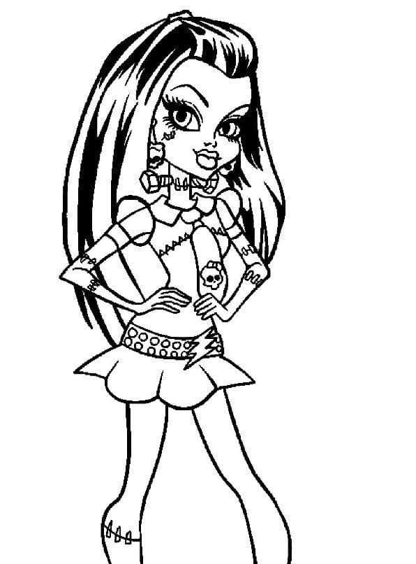 Desenhos de Desenhe Monster High - Página 23 para colorir