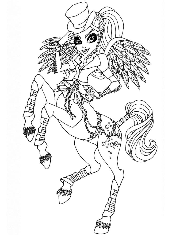 Desenhos de Desenhe Monster High - Página 3 para colorir