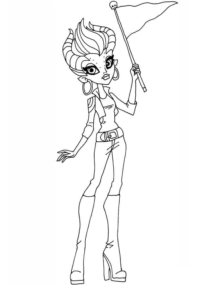 Desenhos de Monster High grátis para colorir