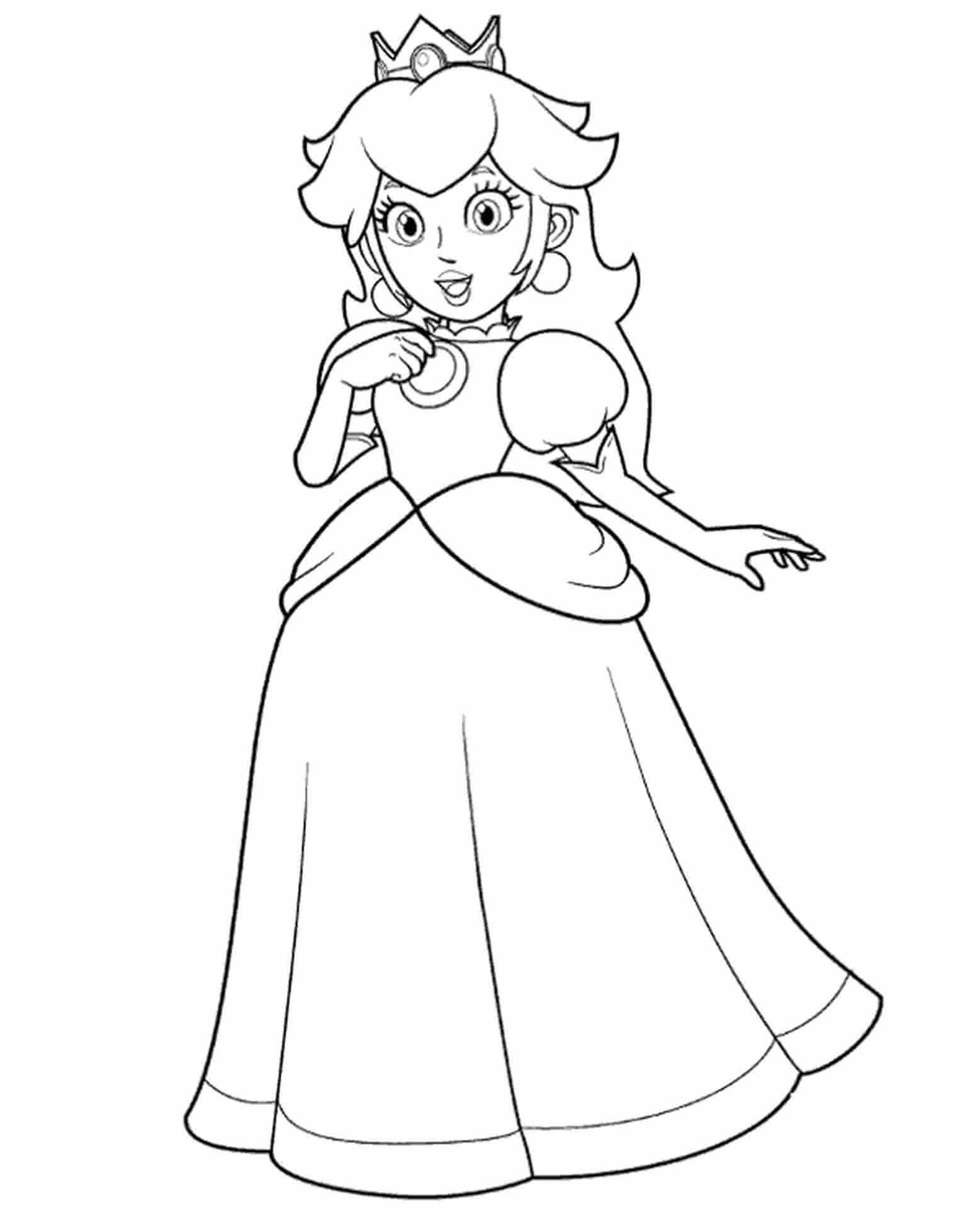 Desenhos de Princesa para Colorir