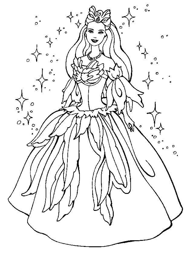 Desenhos de Princesa para Impressão para colorir
