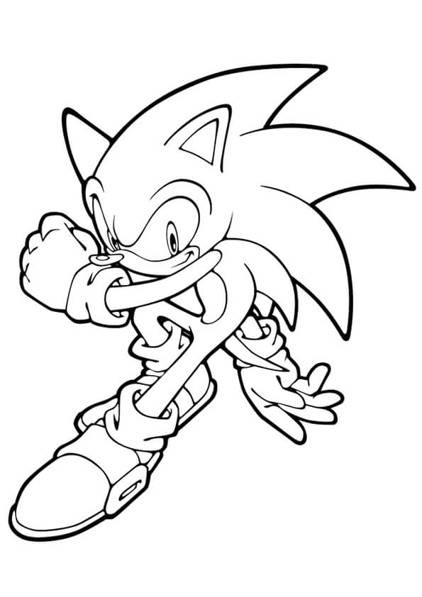 Desenhos de Sonic 131 para colorir