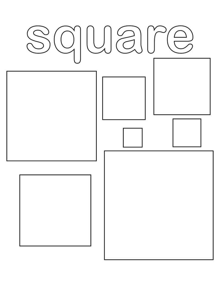 Square para colorir
