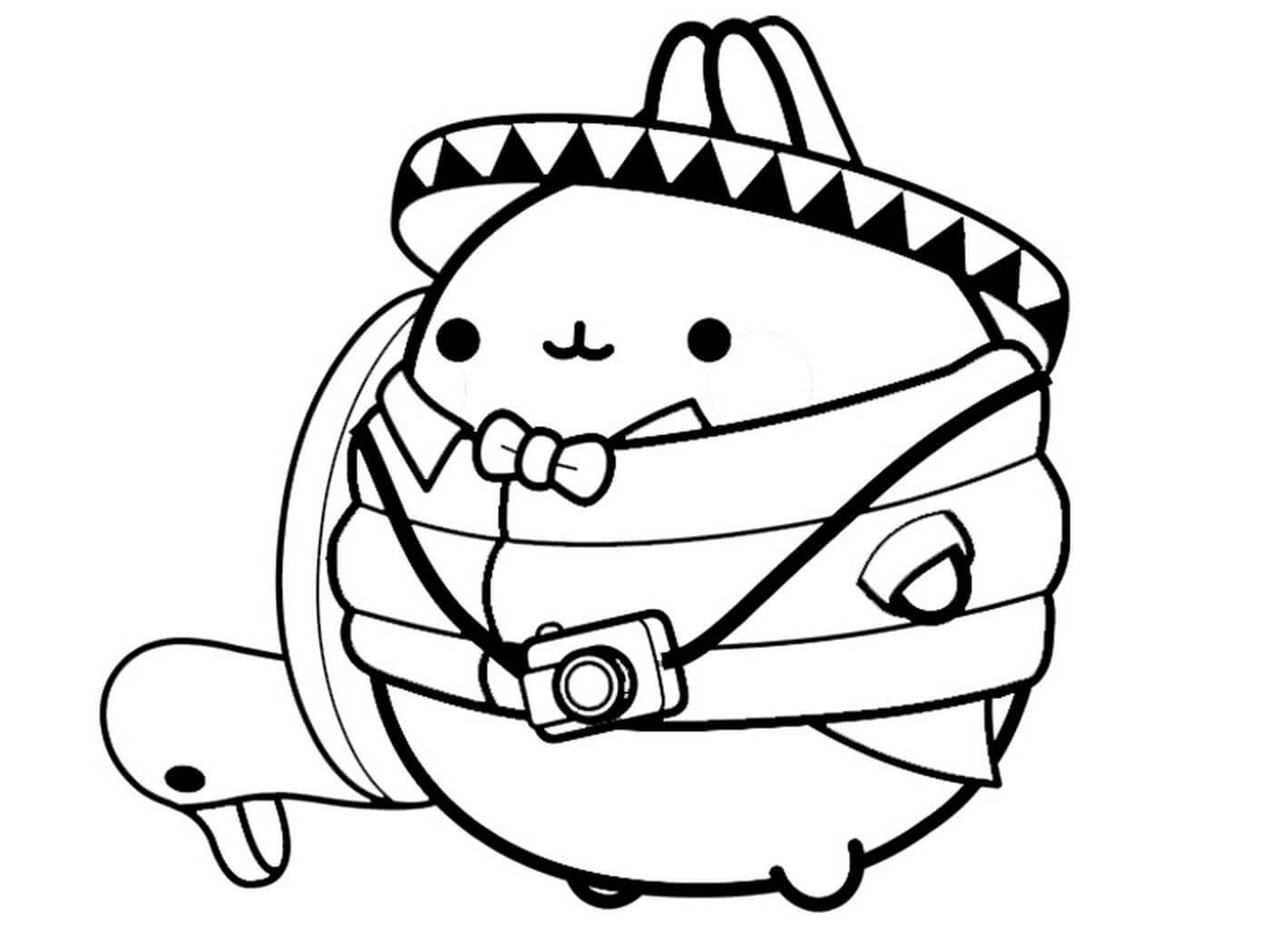 Kawaii Básico para colorir