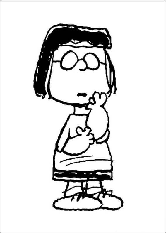 Desenhos de Marcie De Peanuts para colorir