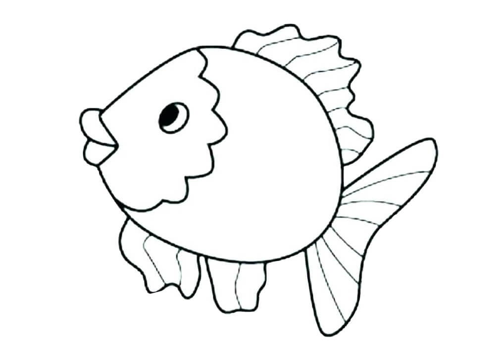 Desenhos de Peixe Impressionante para colorir