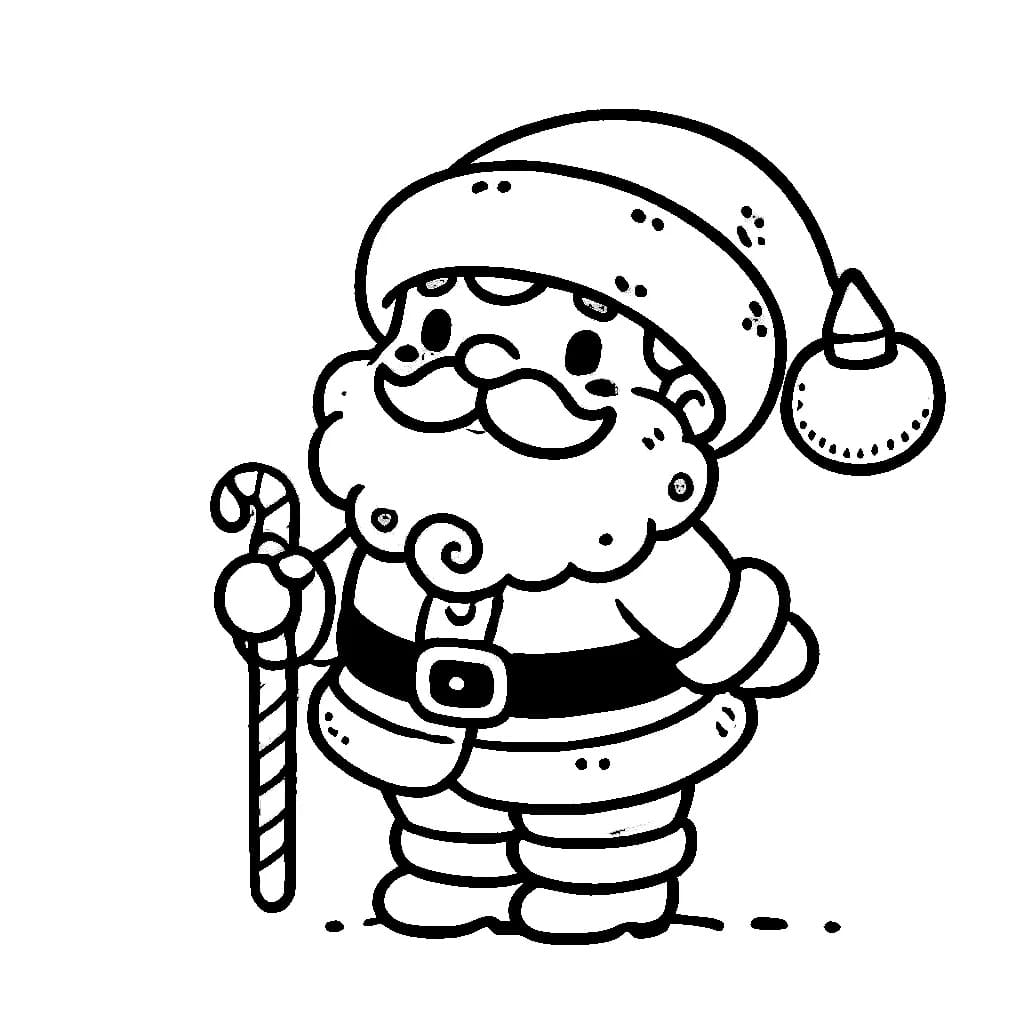 Desenhos de Desenhar Papai Noel grátis para colorir