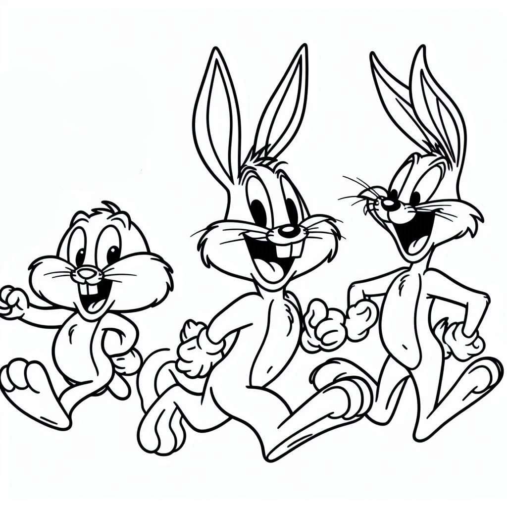 Desenhos de Desenhe Looney Tunes 1 para colorir