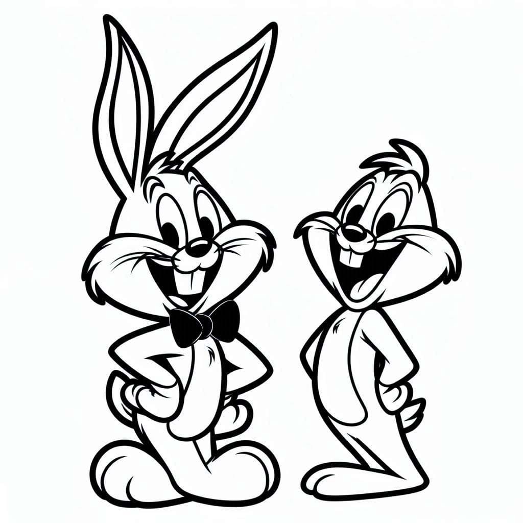 Desenhos de Desenhe Looney Tunes 4 para colorir