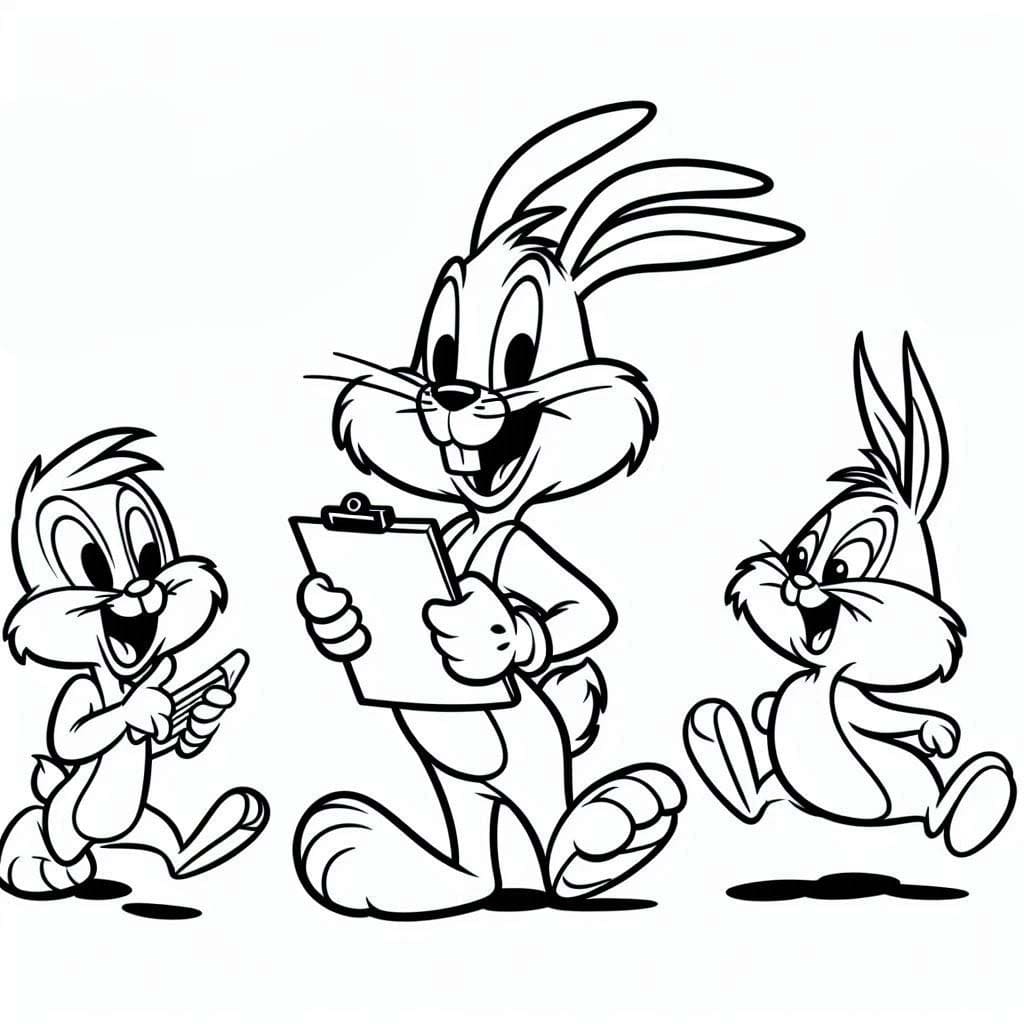 Desenhos de Desenhe Looney Tunes 5 para colorir