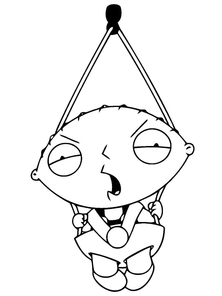 Desenhos de Desenhe o Stewie Irritado para colorir