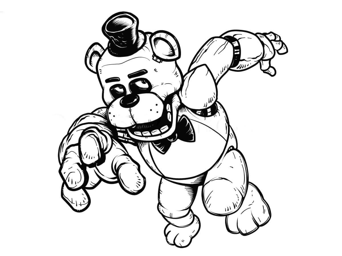 Desenhos de Desenho Freddy Murcha para colorir