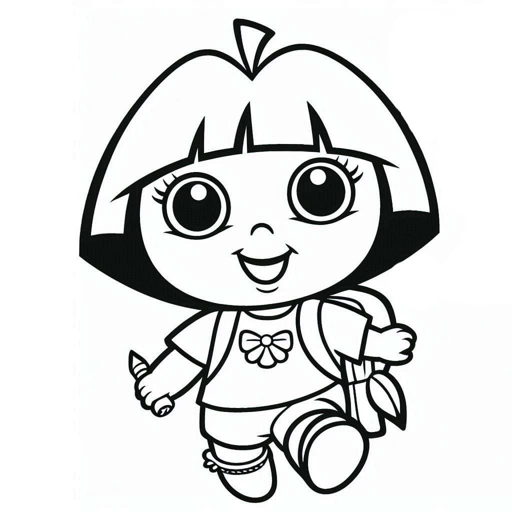 Desenhos de Dora a Aventureira 2 para colorir