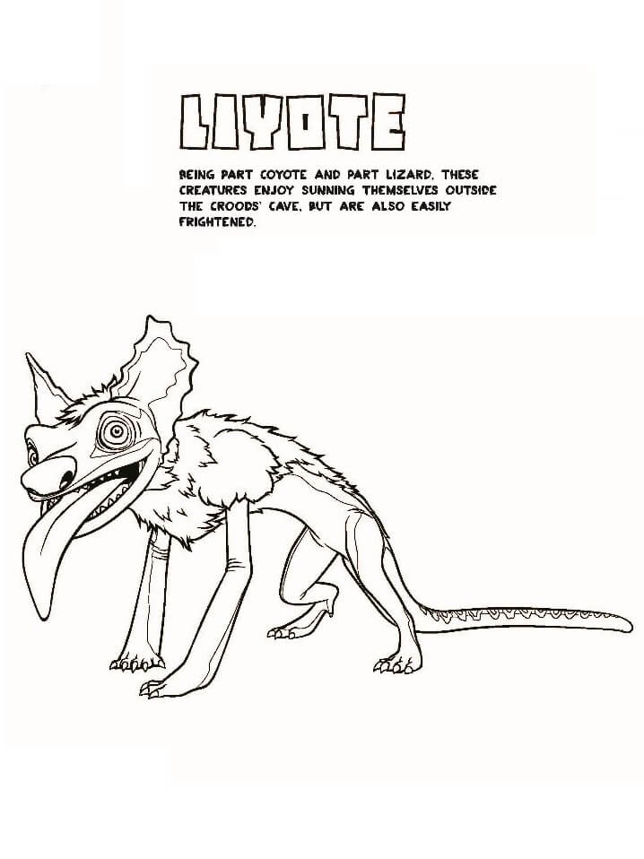 Desenhos de Liyote para colorir