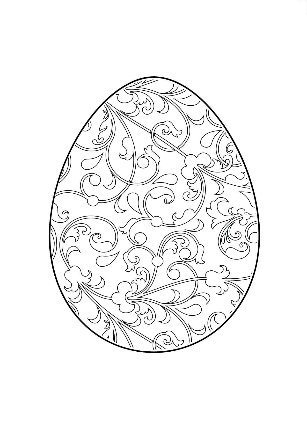 Desenhos de Ovo de Camuflagem para colorir