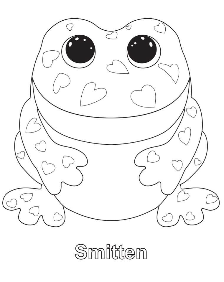 Desenhos de Smitten Beanie Boo para colorir