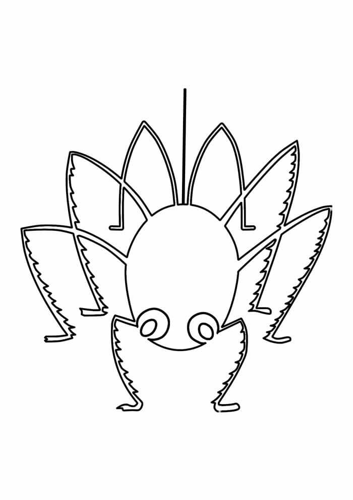 Desenhos de Sweet Spider para colorir