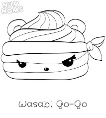 Desenhos de Wasabi Go-go para colorir