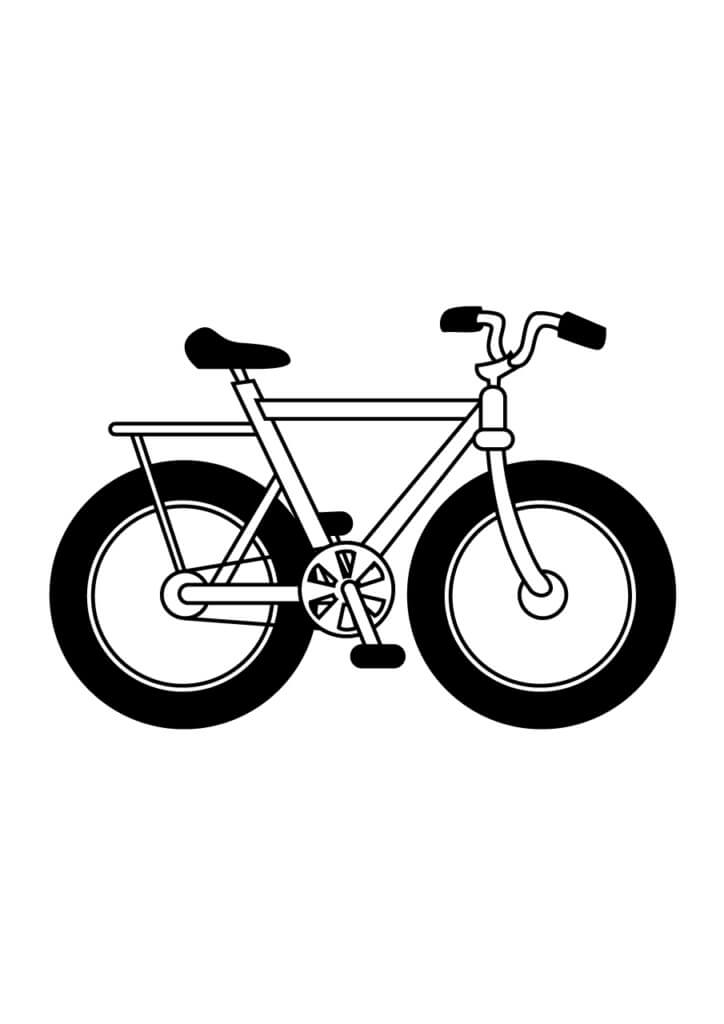 Desenhos de Bicicleta Legal para colorir