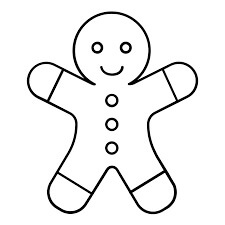 Desenhos de Homem-biscoito Normal para colorir