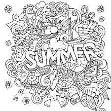 Desenhos de Lona de Verão para colorir