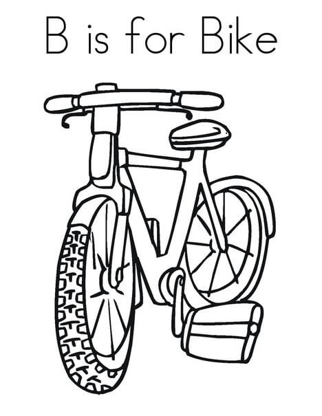 Desenhos de Menina e Menino Andando de Bicicleta para colorir