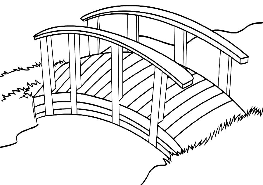 Desenhos de Pequeño Puente para colorir