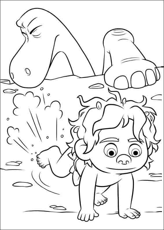 Desenhos de Arlo e Spot Lindo para colorir