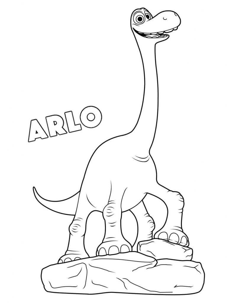 Desenhos de Arlo Engraçado para colorir