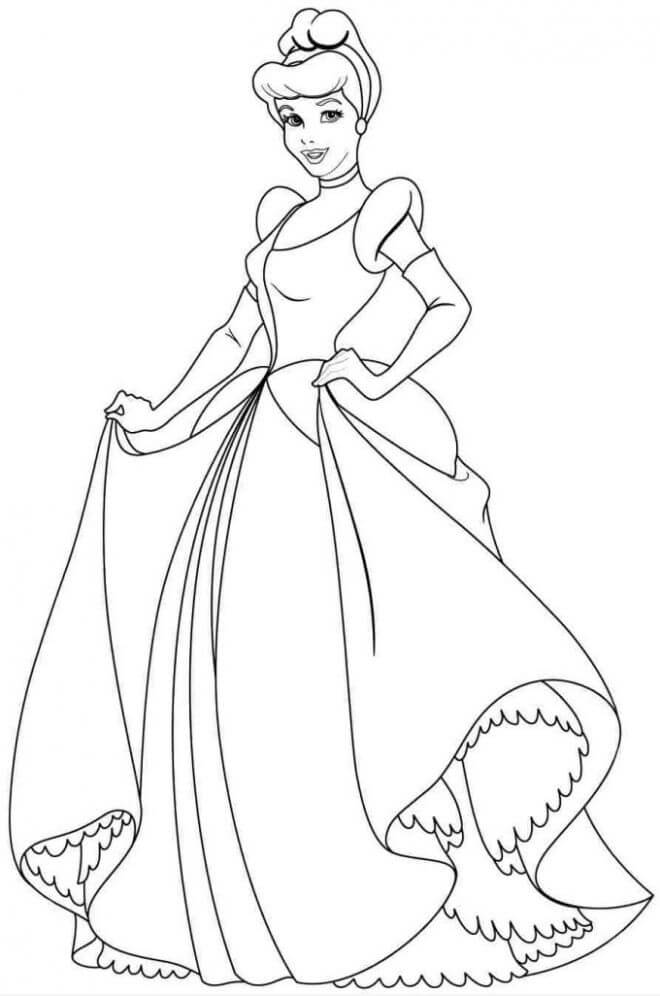 Desenhos de Cinderella