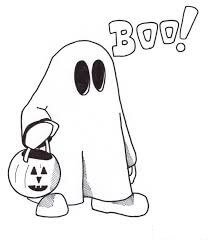 Fantasma de Boo para colorir