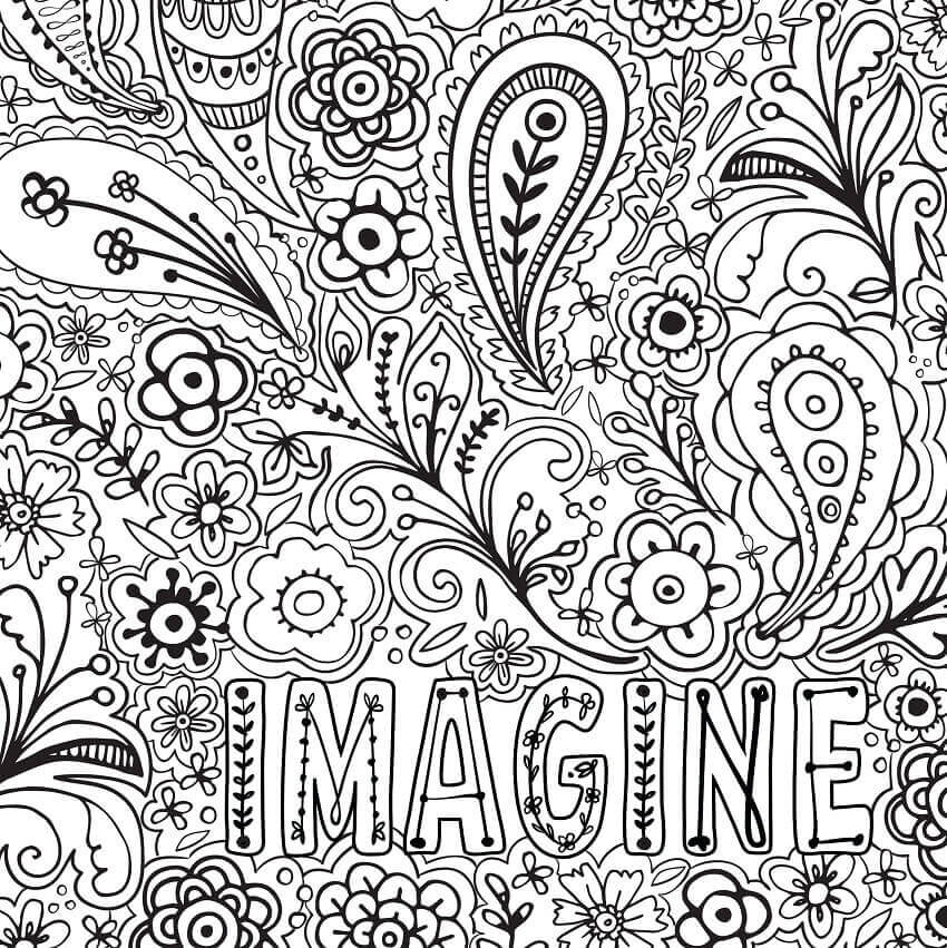 Imagine para colorir