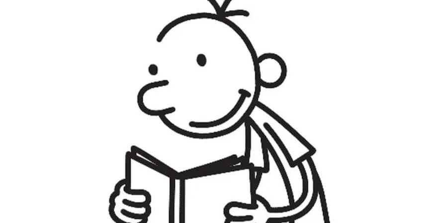 Desenhos de Livro de Leitura do Menino Fraco para colorir