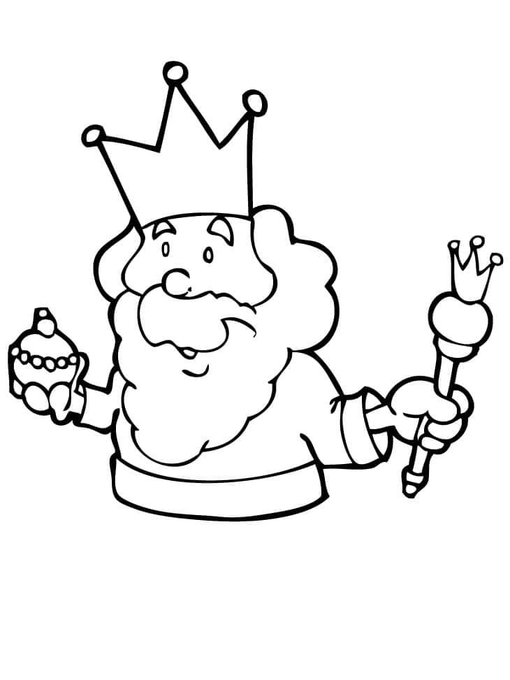 Desenhos de Madalena da Exploração do Rei para colorir