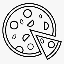 Desenhos de Ótima Pizza para colorir