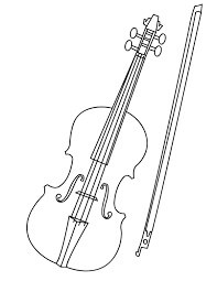 Desenhos de Ótimo Violino para colorir