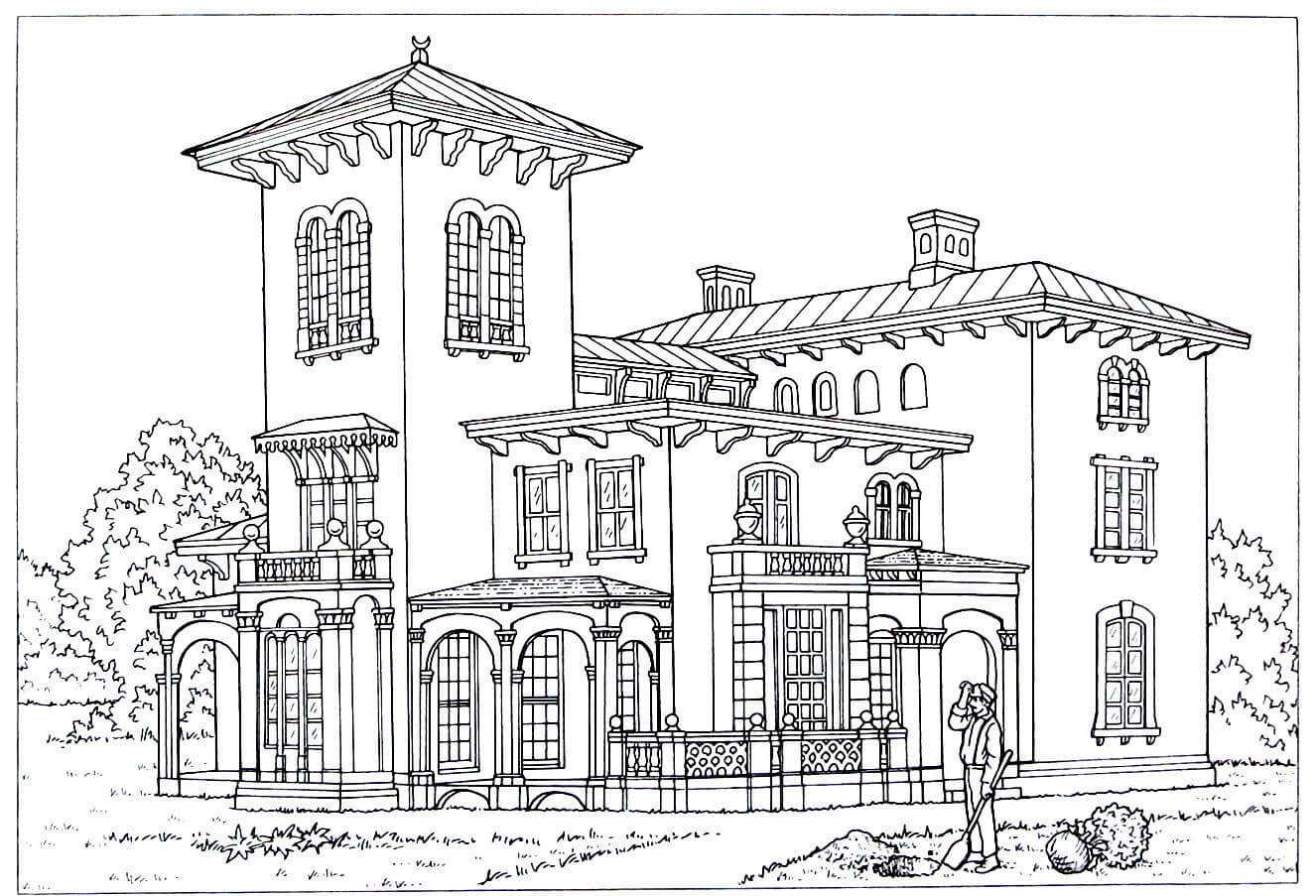 Desenhos de Villa Normal para colorir
