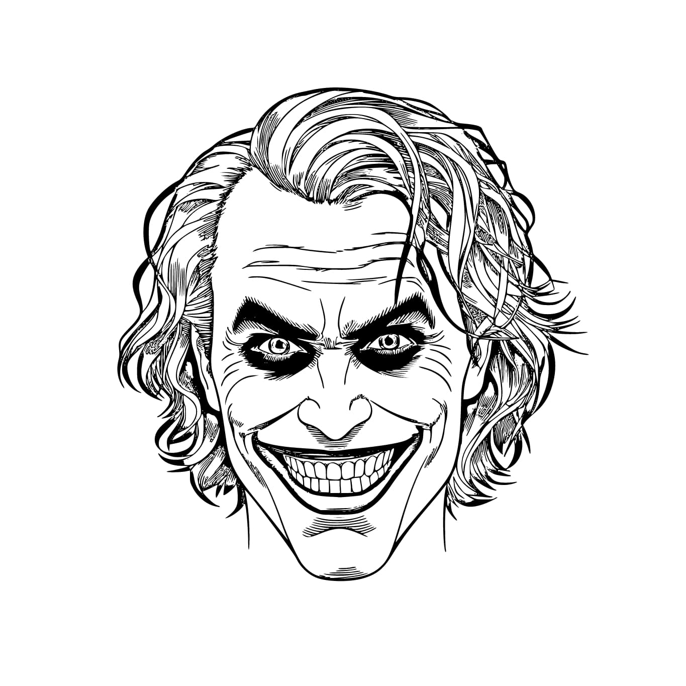 Desenhos de Coringa 12 para colorir