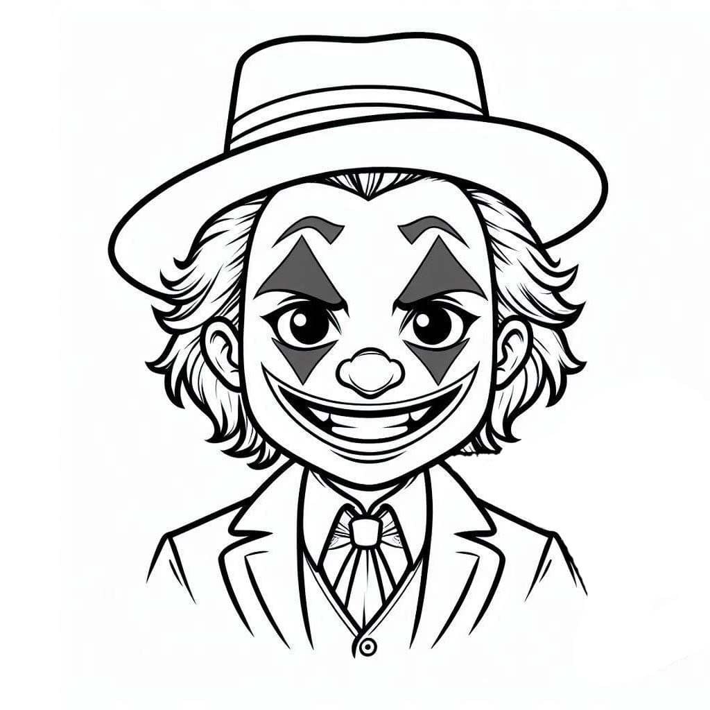 Desenhos de Coringa 8 para colorir