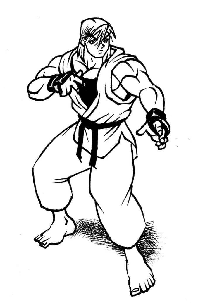 Desenhar Ken para colorir